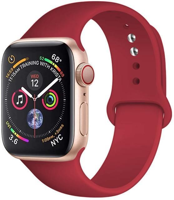 Rose Red Apple Watch Band - Most iPhone Case